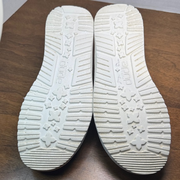 Hey Dude Womens Wendy Metallic Silver Sparkle Slip-on Shoes, Charcoal sz 6 - Picture 12 of 14